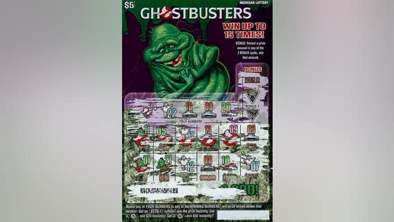 Oakland County woman wins $500K on Ghostbusters Michigan Lottery scratch off ticket