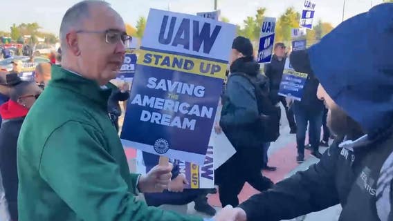 UAW kicks off organizing effort at 13 non-union automakers, including Toyota and Tesla