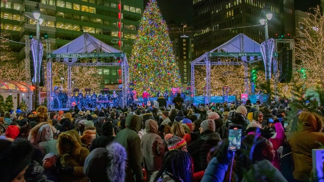 Detroit police prepare to ensure safety at annual tree lighting ceremony downtown