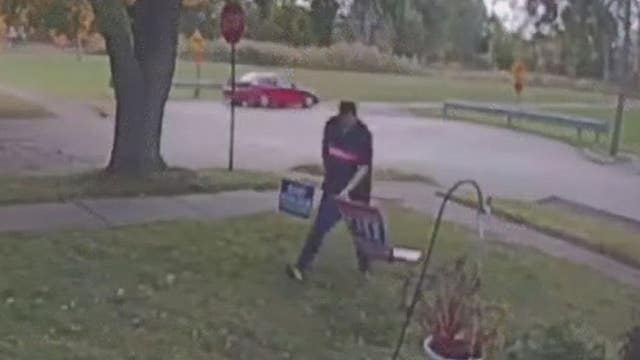 Allen Park councilman caught on camera vandalizing, stealing political signs