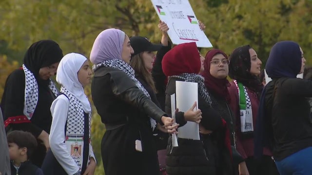 Thousands throughout Michigan protest ongoing Israel-Hamas war