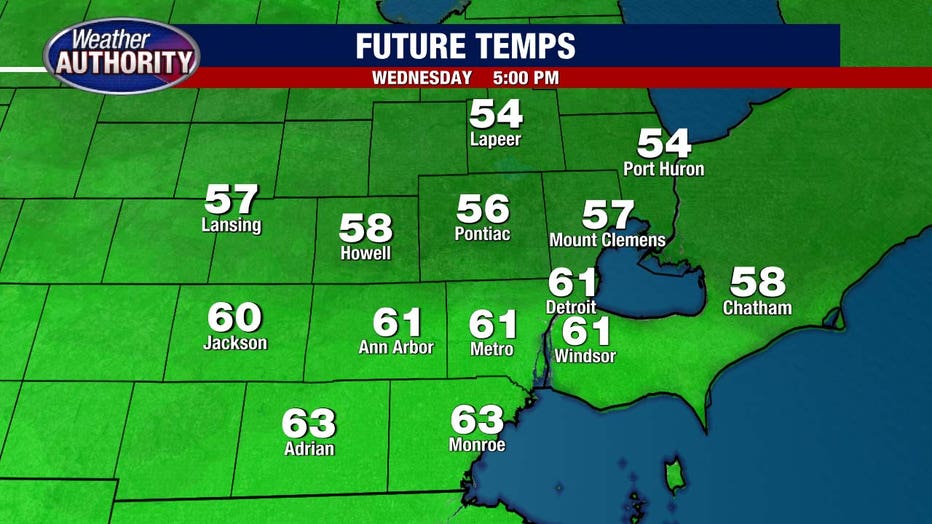 Metro Detroit Weather: Dry Wednesday Before Rain Returns To Finish Out ...