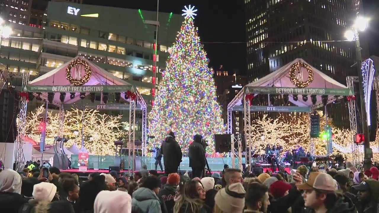 Thousands flood Campus Martius for 2023 Detroit Tree Lighting FOX 2 Thousands flood Campus Martius for 2023 Detroit Tree Lighting FOX 2