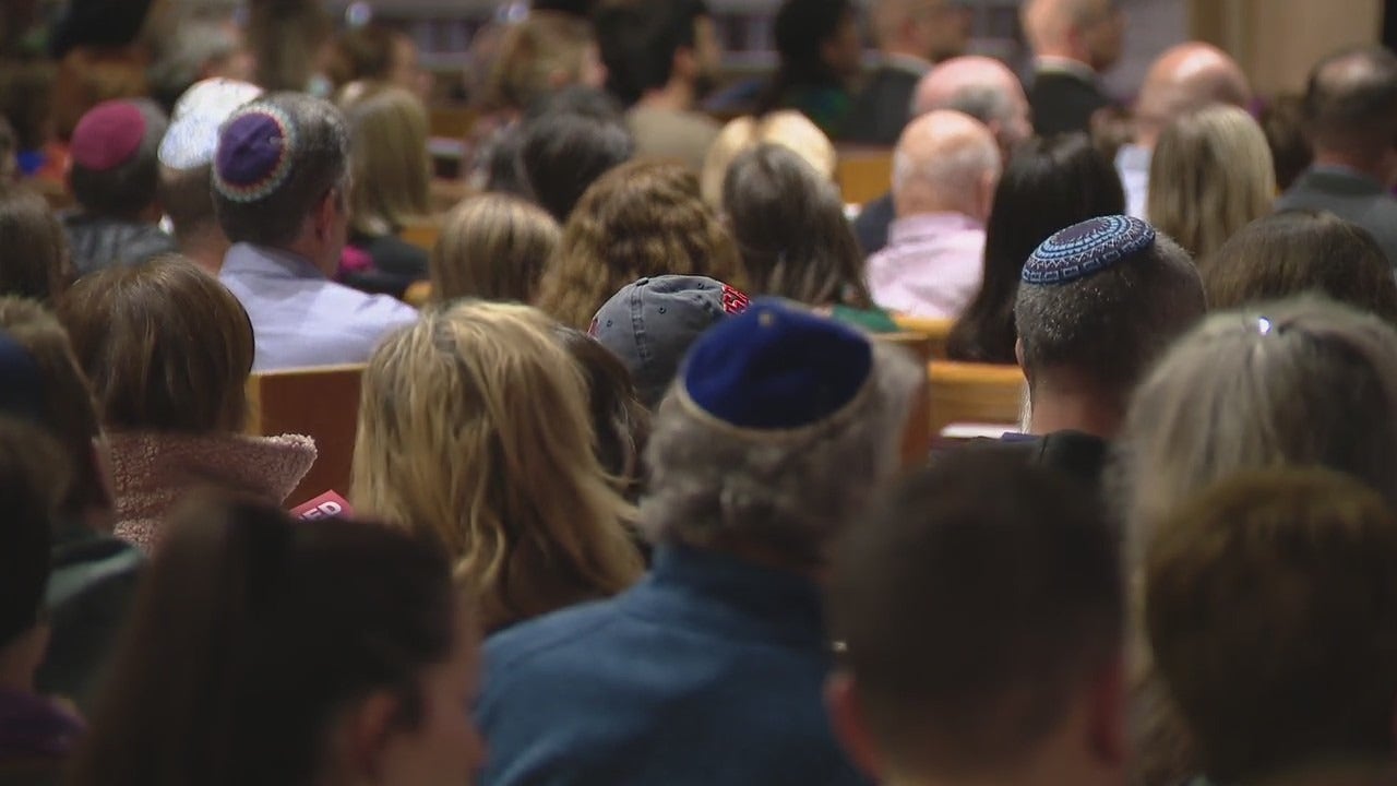 Potomac Synagogue Holds Community Vigil for Israel Thursday - Montgomery  Community Media