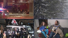 Driver crashes into The Fillmore • More snow Monday • Israel, Hamas look open to extending truce
