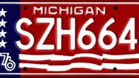 Retro license plates returning to Michigan, including one celebrating country's 250th anniversary