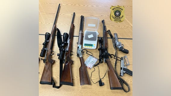 Drugs, rifles seized from Michigan hunters on opening day of firearms season