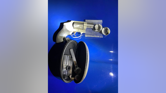 Convicted felon caught with stolen handgun, methamphetamine during traffic stop