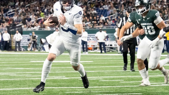 No. 11 Penn State closes season with 42-0 win over Michigan State, awaits New Year’s Six bowl bid