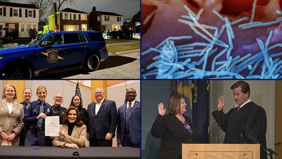 18 detained in human trafficking probe • This season's 'tridemic' • Domestic abusers banned from buying guns