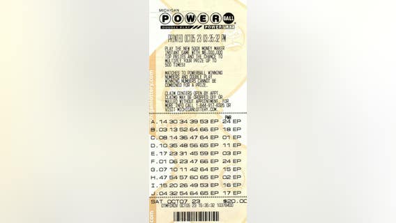 2-person lottery club in Macomb County wins $1 million Powerball prize