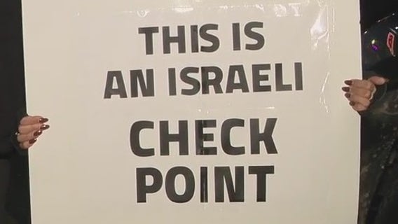 Pro-Palestinian demonstrators block traffic on I-94 near Greenfield