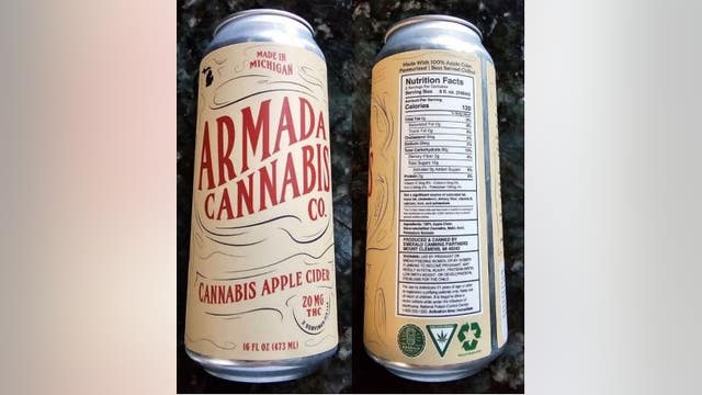 Marijuana-infused apple cider cans that explode being recalled from Michigan stores