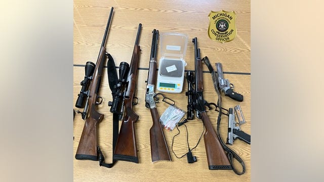 Drugs, rifles seized from Michigan hunters on opening day of firearms season