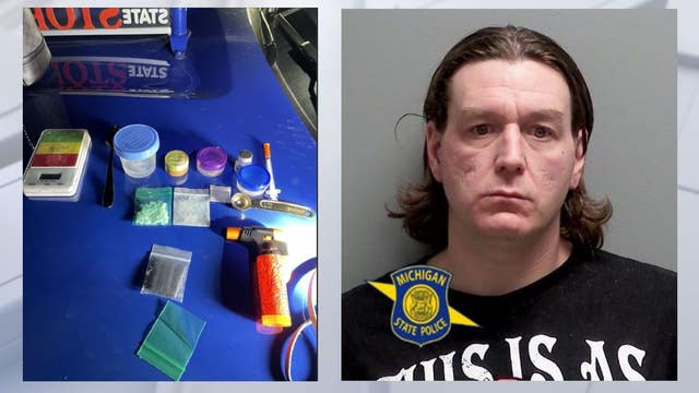 State police traffic stop leads to seizure of meth, heroin, and digital scale