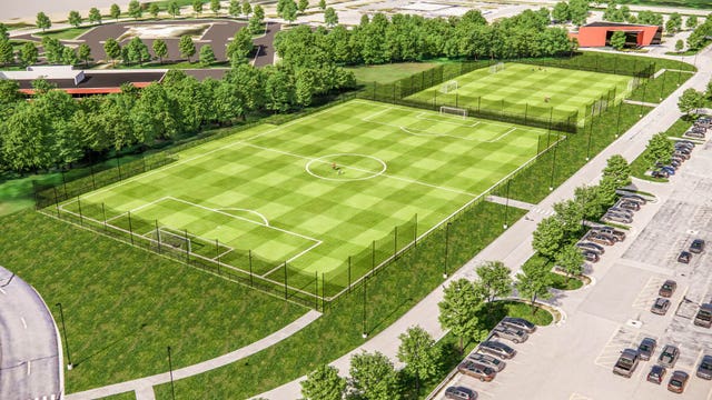Schoolcraft College, Michigan Wolves bringing new soccer fields to school grounds