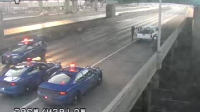 State police: Road rage stabbing caused I-96 closure, suspect fled scene