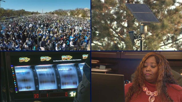 'Malicious' bus drivers strand locals at DC airport • 400 freeway cameras in Detroit • Casino strike impacts