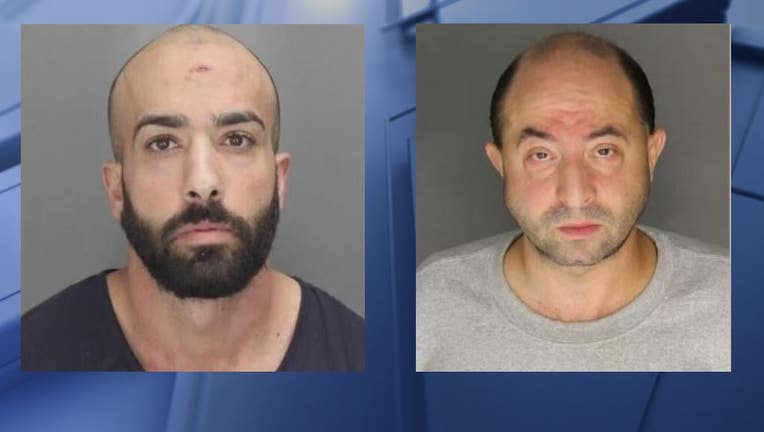 Hassan Chokr, left, Carl Mintz