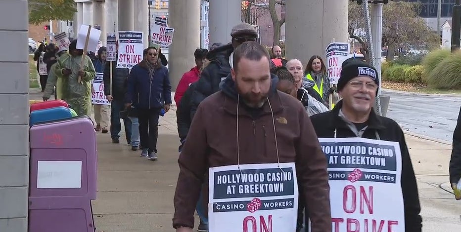 With challenges building for striking Detroit casino workers, council puts out donation bins