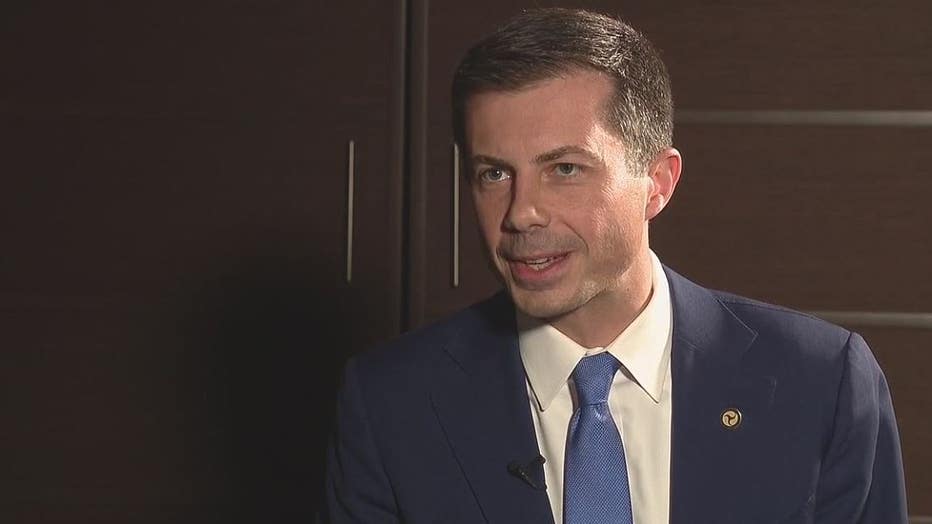 Transportation Secretary Pete Buttigieg