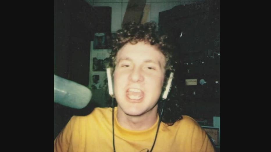 Rob Wolchek at his first DJ gig.