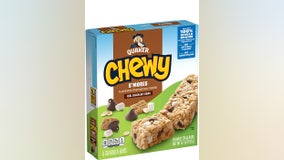 Dozens of Quaker granola bar, cereal varieties recalled over salmonella risk