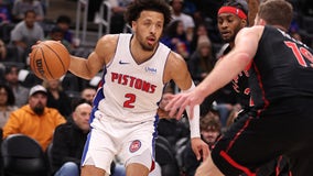 Pistons beat Raptors 129-127 to end NBA record-tying losing streak at 28 games