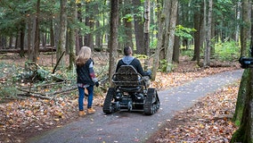 Michigan to offer track chairs at 25 state parks after hitting fundraising goal