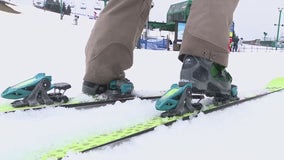 Winter activities available at Pine Knob Ski and Snowboard despite lack of natural snow