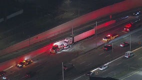 NB Lodge Freeway reopens at 7 Mile after fuel spill closed road for hours