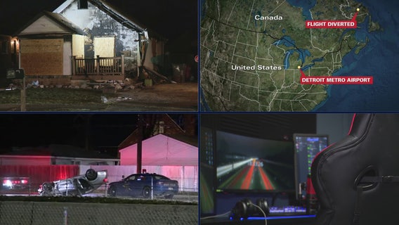 Man killed in fire • Flight to Detroit makes emergency landing • Driver fleeing police causes fatal crash