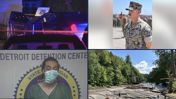Sterling Heights police shoot suspect • Michigan Marine dies in training accident • Man charged in fatal crash