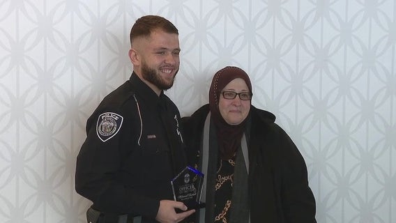 Melvindale cop recognized as Officer of the Year for off-duty emergency response