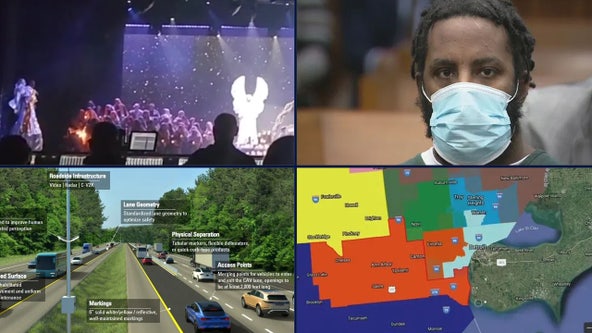 Woman describes catching on fire at church • DPD missteps let killer roam free • I-94 reopens in Belleville