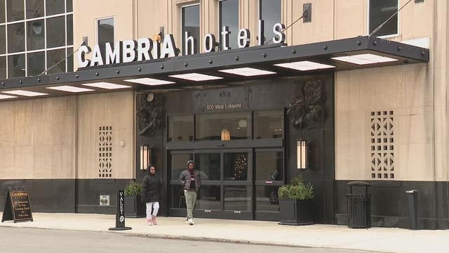 Wayne County promotes clean energy program with Detroit's Cambria Hotel