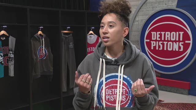 Michigan designer unveils Detroit Pistons sports apparel collaboration
