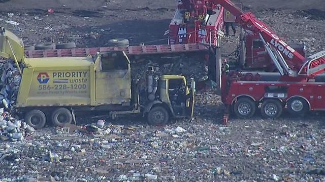 State report: Riverview landfill garbage truck death caused by 2nd vehicle tipping over