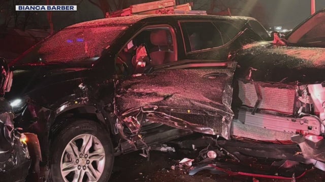 'Nowhere to go': Drivers suffer minor injuries during Telegraph pile-up in Redford Township