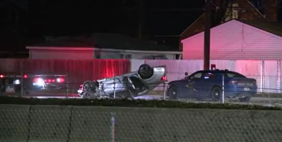 Driver goes airborne, causes fatal crash after fleeing police on Southfield Freeway