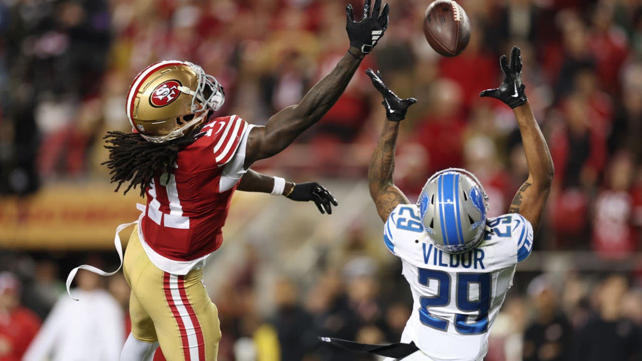 49ers defeat Lions 34 31 in NFC Championship game with second half