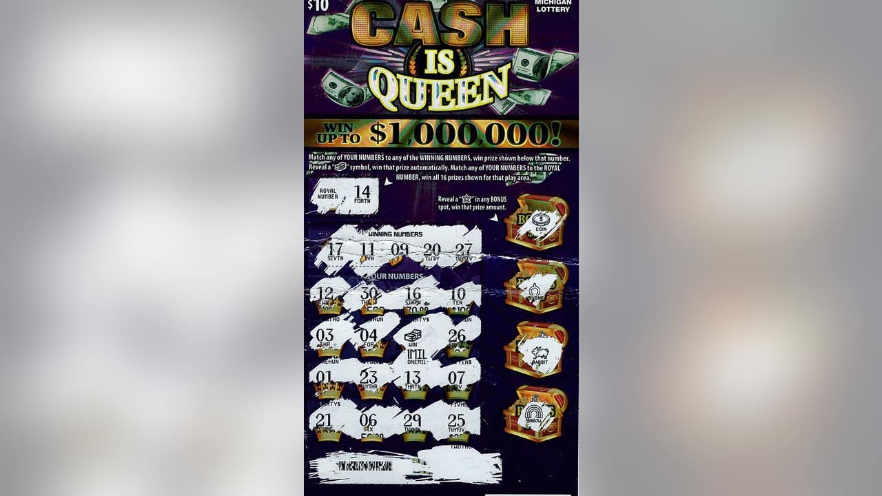 Ohio man wins $1 million with Michigan Lottery scratch-off ticket