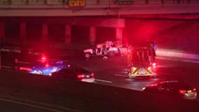 Detroit woman hit after getting out of crashed vehicle on I-75