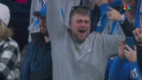 Crying Lions fan's connection to Detroit's football team runs deep