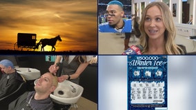 Amish horse and buggy stolen from Walmart • 77 year old wins $500k from scratch-off • Lions fans dye hair blue