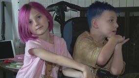 Chesterfield kids diagnosed with rare genetic disorder struggling after car crash busts wheelchair