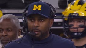 Michigan promotes offensive coordinator Sherrone Moore to replace Jim Harbaugh as head coach