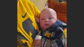 'Wolverine fans for life': Washington baby saved by U-M health team