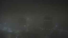 Dense fog blankets Metro Detroit on Wednesday morning