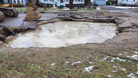 GLWA continues working up to repairs on large water main break in Northville